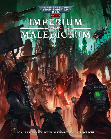 Okładka podręcznika Imperium Maledictum