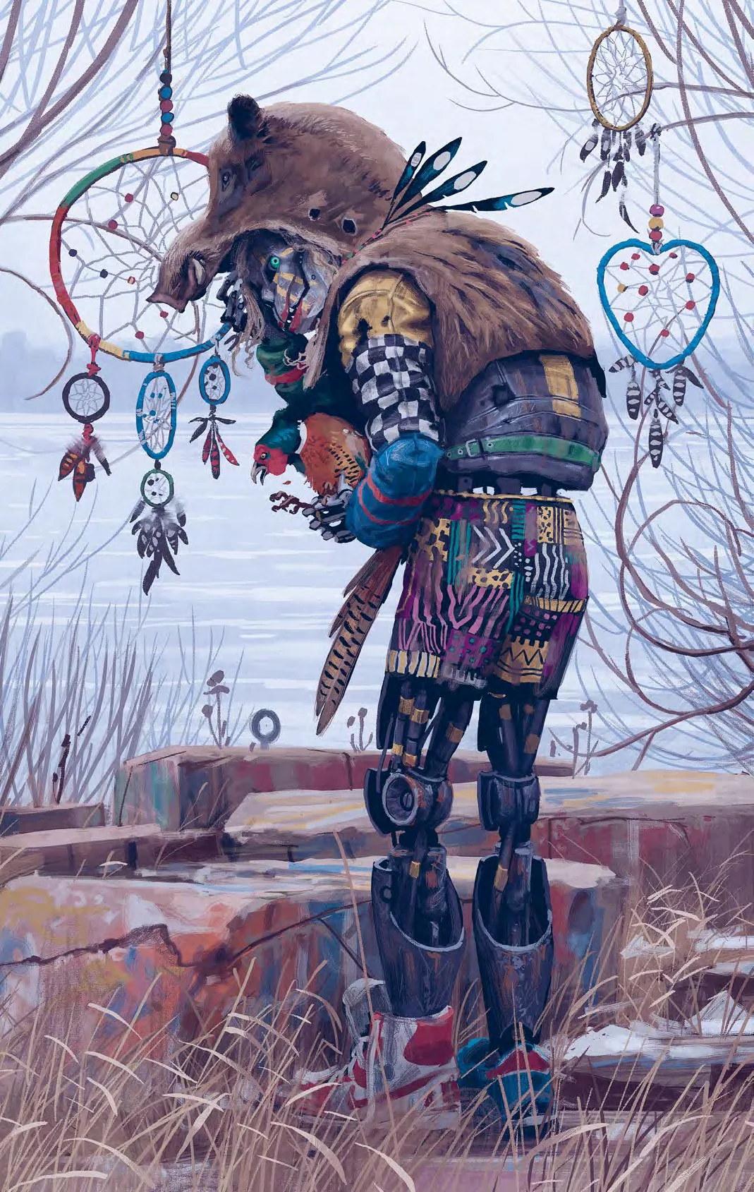 Ilustracja z podręcznika Tajemnice powodzi (Things from the Flood)