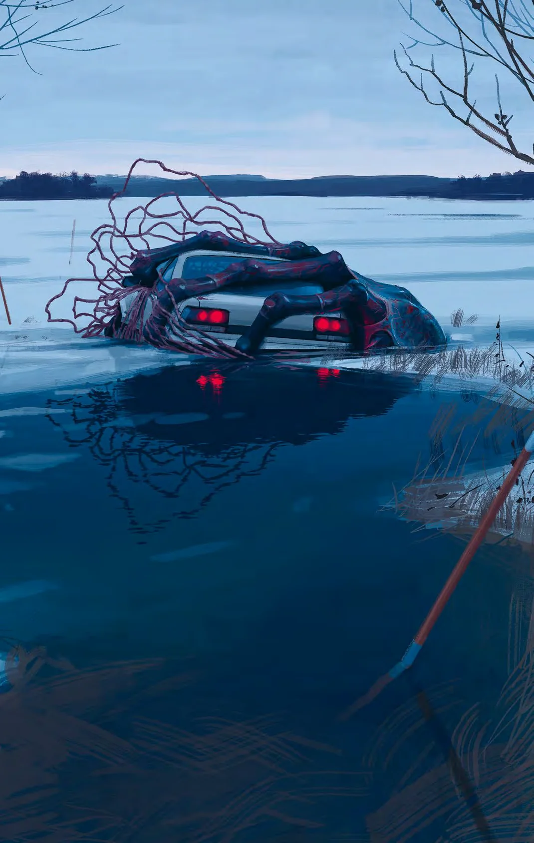 Ilustracja z podręcznika Tajemnice powodzi (Things from the Flood)