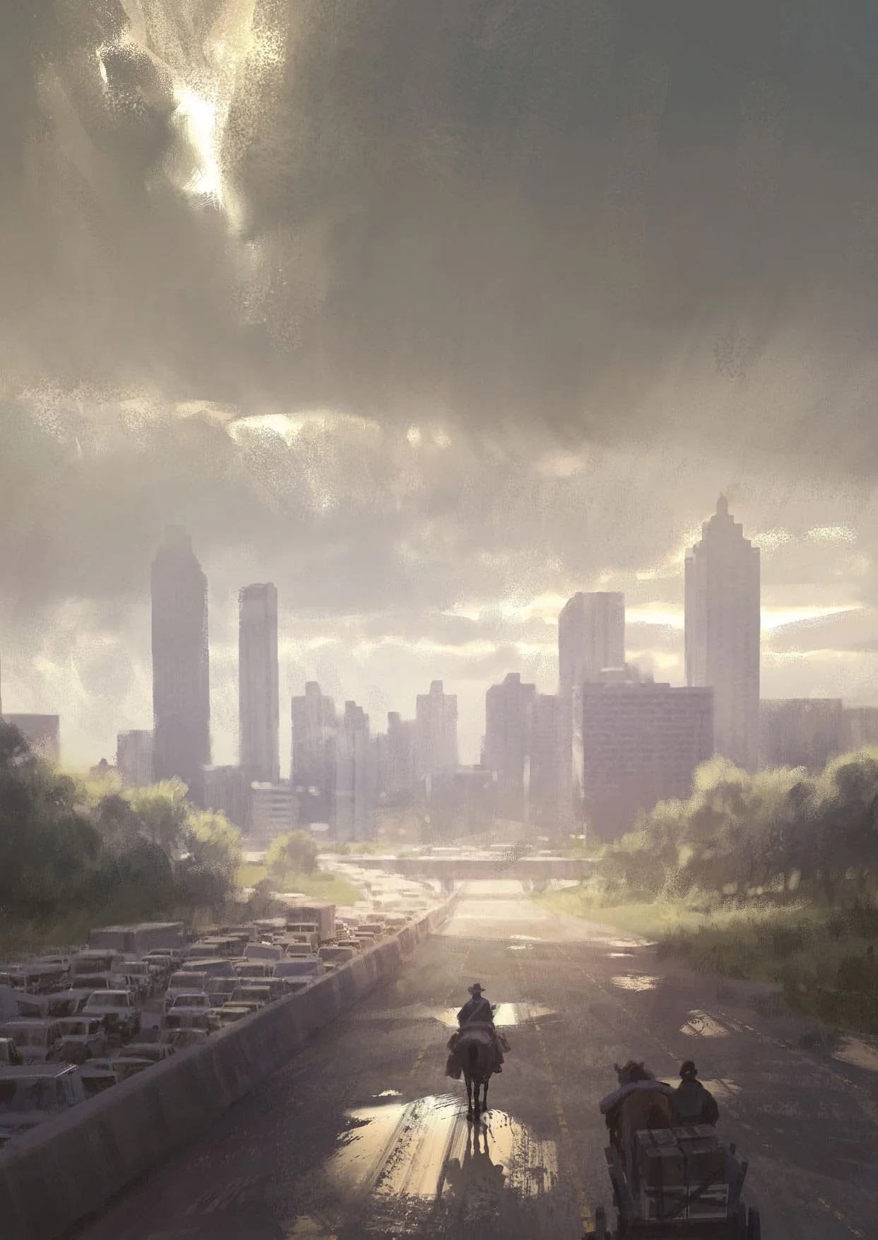 Ilustracja z podręcznika The Walking Dead Universe