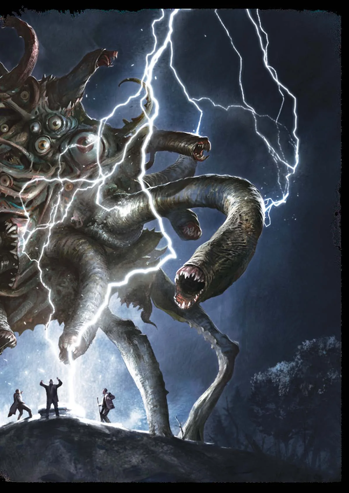 Ilustracja z podręcznika Zew Cthulhu (Badacza)